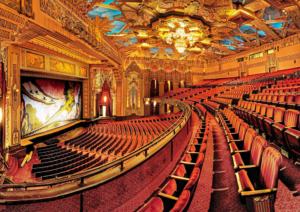 HDR (High Dynamic Range) balcony view, Pantages Theatre, Hollywood_4972145116_l