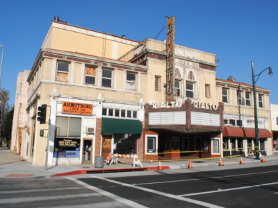 Rialto Theatre, South Pasadena Updated: March 2021 Exterior improvement works have taken place at the theatre; the tenant's proposals for their rehabilitation plans inside the theatre appear to be on hold. Click here for more info.