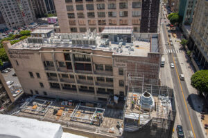 Roof of the Tower Theatre as seen from the Chapman Building